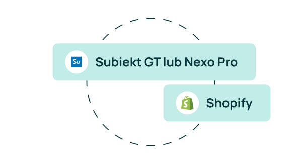 SubSync - integrator Shopify - Subiekt Nexo Pro i Subiekt GT