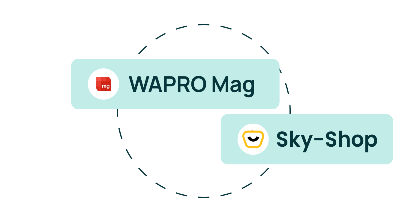 WfSync: WAPRO Mag + Sky-Shop